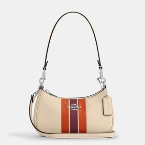 NWT Authentic Coach Ivory Crossbody Bag